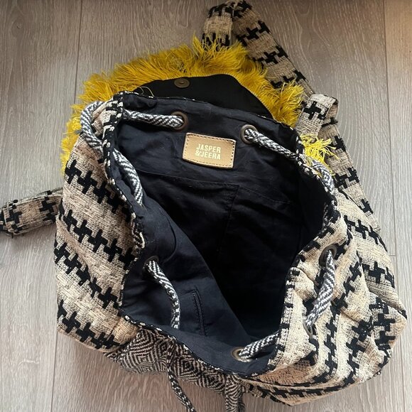 Jasper & Jeera Beaded Fringe Backpack - Picture 5 of 7